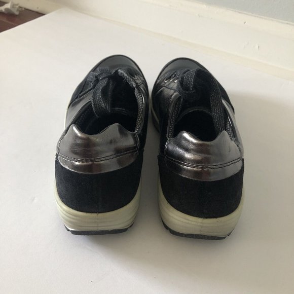 Ara Womens Nicole Lace Up Walking Shoes Black Patent Leather Size 38 EU - Picture 3 of 10